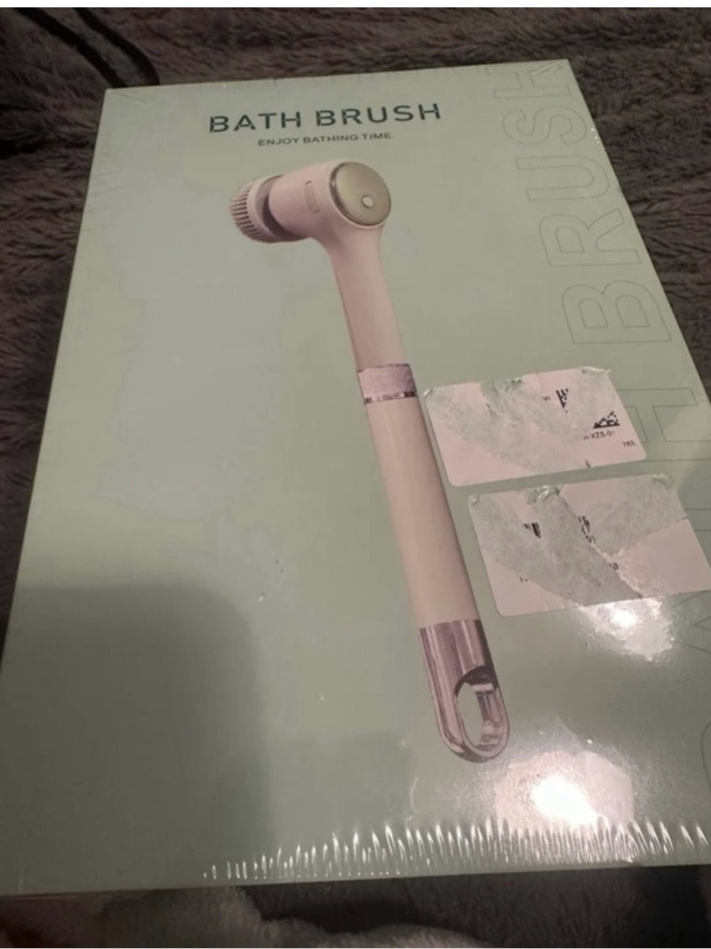 Electric Bath Brush. Long handle Design